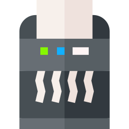 Paper shredder icon