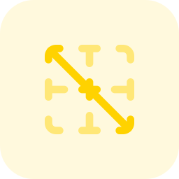 Diagonal icon