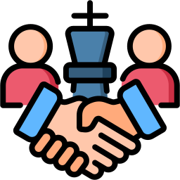 asociación estratégica icono