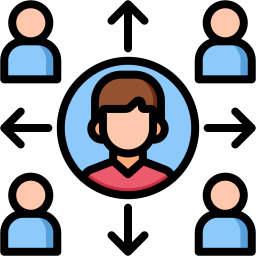 gestión de las partes interesadas icono