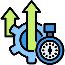 tiempo de funcionamiento icono