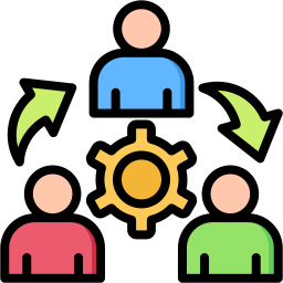 gestión de empleados icono