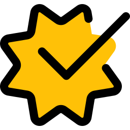 Marca de verificación icono