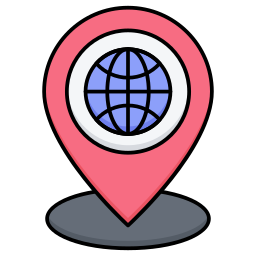 Global location icon
