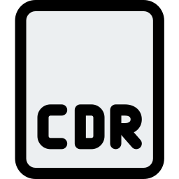cdr 파일 icon