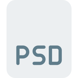 psd 파일 icon