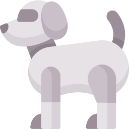 Robot dog icon