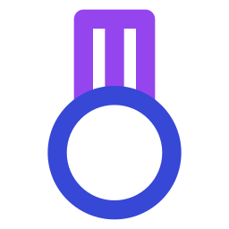 medaglia icona