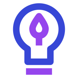 innovación verde icono
