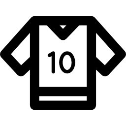 maglietta da calciatore icona
