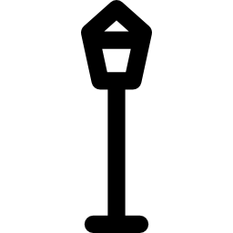 słup latarni ulicznej ikona