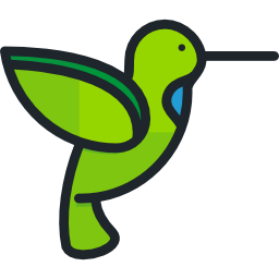 colibrí icono