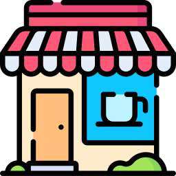 Coffee shop icon