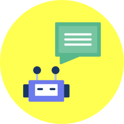robot conversacional icono