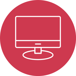 pantalla lcd icono