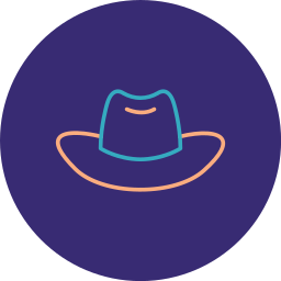 Cowboy hat icon