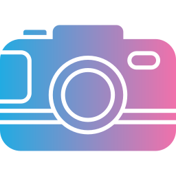 cámara de fotos icono
