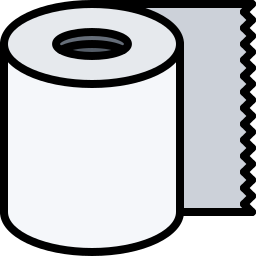 Toilet paper icon