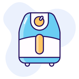 freidora de aire icono