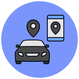 compartir coche icono