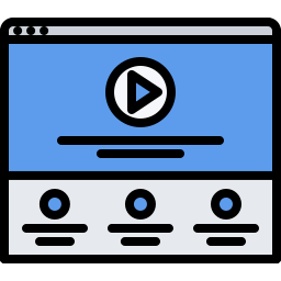 Video player icon