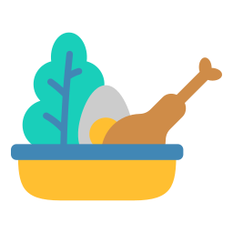 alimentación saludable icono