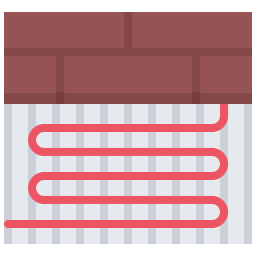 Underfloor heating icon