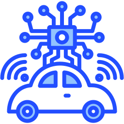 coche autónomo icono