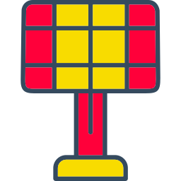 panel solar icono