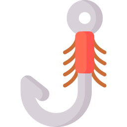 Gancho de pesca icono