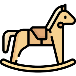 koń na biegunach ikona