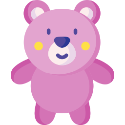 Plush toy icon