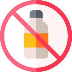 No alcohol icon