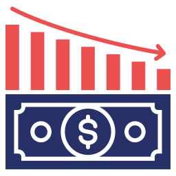 Deficit icon