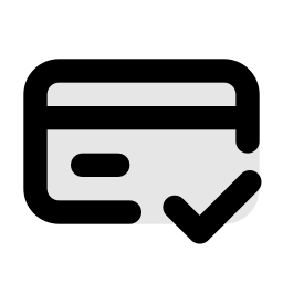 tarjeta bancaria icono