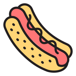 hot dog icono