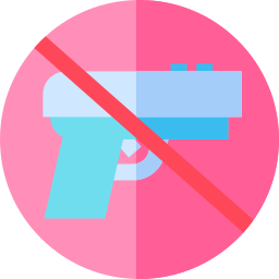 Prohibidas las armas icono
