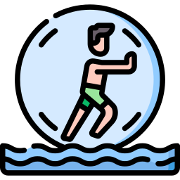 rollerball de agua icono