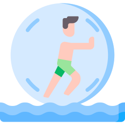 rollerball de agua icono