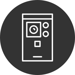 Smartphone camera icon