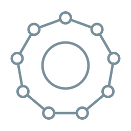 nonágono icono