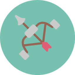 tiro al arco icono