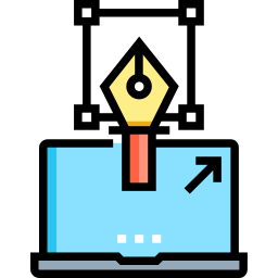 Diseño gráfico icono