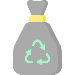 Bolsa de basura icono