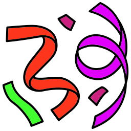 serpentinas icono