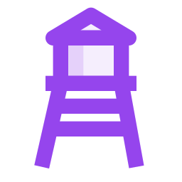 Water tower icon