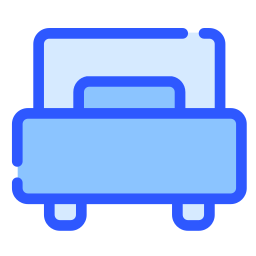 Single bed icon