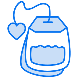 bolsa de té icono