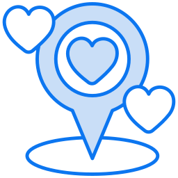 ubicación icono