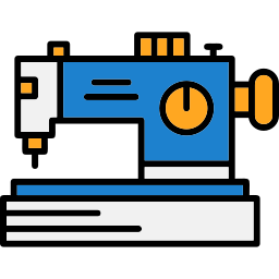 máquina de coser icono